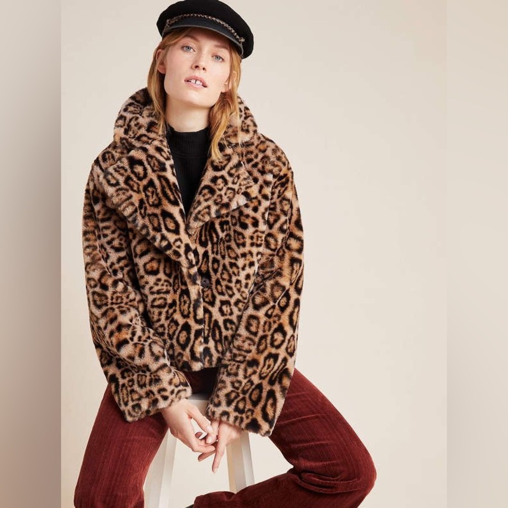 Current Air Felina Faux Fur Jacket Size Large NWT
By Anthropologie